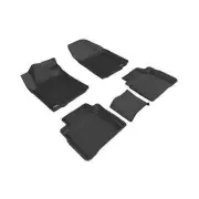 3D MAXpider for NISSAN MAXIMA 2016-2023 KAGU BLACK R1 R2 Floor Mat- 5PC-3d_L1NS (for: Nissan)