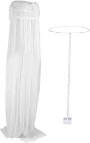 LOLIPPYY 1Set Practical Clip Stand Bracket for Crib Canopy Net Holder for Durable Material for Beds and Playpens Fits Mosquito Nets