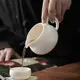 德化羊脂玉白瓷公道杯家用陶瓷分茶器大號防燙茶海功夫茶具配件
