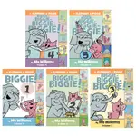 AN ELEPHANT AND PIGGIE BIGGIE! 1-5 (精裝本)(共5本)/MO WILLEMS【禮筑外文書店】