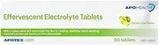 Apohealth Electrolyte Lemon Lime Tabs 20 Tablets