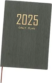 WEKADRIN Daily Planner Notebook Multi Function Writing Schedule Book for Office Travel Lightweight Portable Agenda with Smooth Writing Experience Monthly Weekly Organization