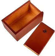 PENIKOKO Pet Ashes Keepsake Wooden Cremation Urn for Dogs Cats Durable Burial Box for Pet Ashes Memorial Urn for Thoughtful Bereavement Present