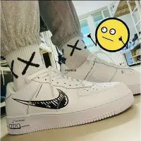 在飛比找Yahoo!奇摩拍賣優惠-【正品】Nike Air Force 1 Low Sketc