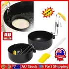 Egg Boiler Stainless Steel Egg Cooker Collapsible Hang Ear Poached Egg Cup RO