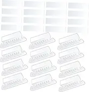 TEHAUX Detachable File Folder Tabs Hanging Storage File Identification PVC Material Office Supplies