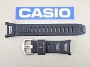 Genuine Casio ProTrek PRG-130 PRW-1500 PRW-1500J black resin watch band 10290980