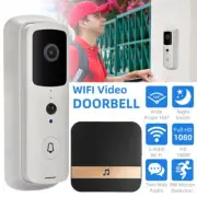 PIR Wireless Smart WiFi Doorbell Phone Intercom Video Ring Door Bell Camera HD