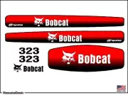 New Replacement 323 Excavator Decal Set Mini ex loader USA Made