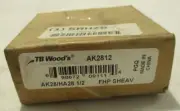 NEW TB WOODS AK2812 1 GROOVE V-BELT PULLEY 1/2" BORE AK28/HA28 SHEAVE