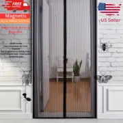 Magnetic door mesh screen Pest Elimination 36"x 84" easy Installation.
