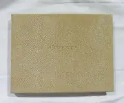 Graphic Image Visitors Log Guest Book Leather Bound Hardcover Ivory Shagreen