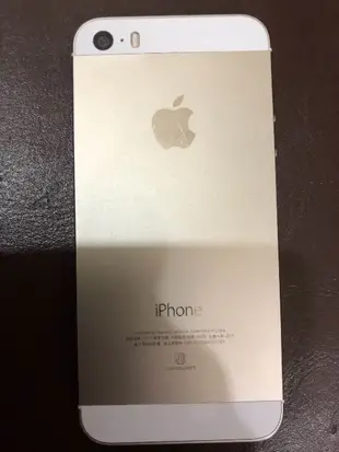 二手 iphone 5s 16g 金色手機 空機