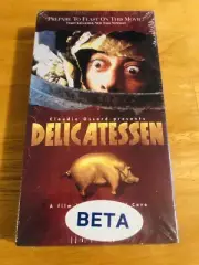 Delicatessen BETA TAPE - Sealed With Watermarks - Rare! (Not VHS) BETAMAX