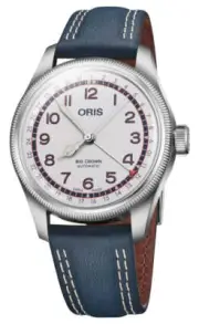 Limited Ed. Oris Big Crown Pointer Automatic Leather Men Watch 754 7785 4081-Set