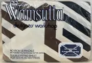 Wamsutta Designers Workshop Dakotah Handcrafts - Double Fitted Sheet - NEW NOS
