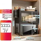 Microwave Stand Microwave Oven Rack Heavy Duty Shelf with Chopsticks holder