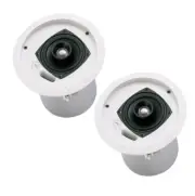 Electro-Voice EVID C4.2 4-Inch Ceiling Two-Way Speakers (Pair) New