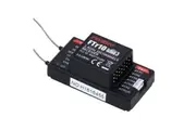 FlySky FTR10 2.4G 10CH AFHDS 3 RC Receiver Dual Antenna Support i-BUS/S-BUS/PPM Output for PL18 Transmitter RC Drone Airplane Helicopter