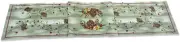 Cotton Table Runner, 13 x 72-Inches, Pinecones & Bells
