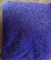 purple square flax seed aromatherapy herb pillow