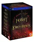 HOBBIT AND LORD OF THE RINGS EXTENDED TRILOGY BOX SET 30 DISC BLU-RAY REG B NEW