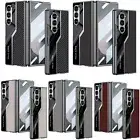 Phone Case Electroplating Leather Case Drop Protector for Samsung Galaxy Z Fold6