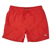 New Men's Billabong All Day Layback Boardshorts 16" Walk Shorts Red Men’s XL