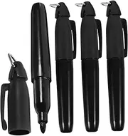 GANAZONO 4Pcs Golf Ball Marker Pen Drawing Marking Tool for Golfing Lightweight Portable with Precise Line Marking Suitable for Golf Practice Range Balls