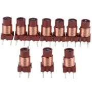 10pcs 12T 0.6uh-1.7uh Adjustable High-Frequency Ferrite Core Inductor J.ar
