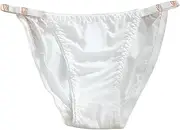 [Generic] Satin Chemise Medium 1 Sexy Underwear Lingerie Women Low-Waist Pieces Print Panties Women's Panties Sexy Lingerie Dress for Women Under 10