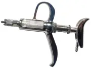 iO Prodigy Metal Vaccinator 5ml All Metal High Chemical Resistant Farming Animal