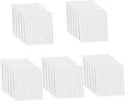 TEHAUX 5sets Removable Double Sided Adhesive Dots 500 Count Craft Glue Points Easy to Remove Adhesive 600pcs*5