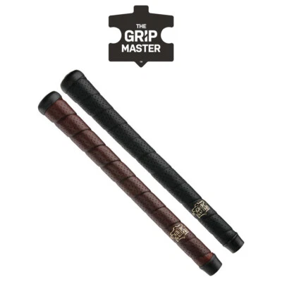 The Grip Master Classic Tour Wrap Swinger Grip - Black, Uluru Brown