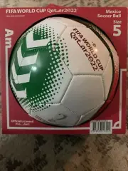 FIFA Qatar 2022 World Cup Mexico Flag Size 5 Soccer Ball