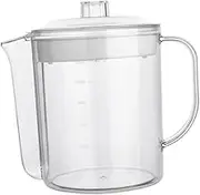 CIYODO Oil Filter Pot Measuring Cup Grease Separator for Soup Fry Oil Filter Fat Separator for Cooking Kitchen Strainer
