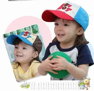 寶貝時尚配件屋 lemonkid 新款 兒童 棒球帽 ROBOT 時尚 遮陽帽 男女 帽子