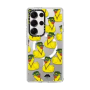 Galaxy S25 Ultra Clear Magnetic Case Donnie the Duck iPhone 12 Pro case by Mulga