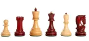 The Zagreb '59 Luxury Chess Set - Pieces Only - 2.875" King - Blood Rosewood