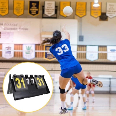 Scorer Portable Sports Scoreboard, Handheld Counter Indoor Keeper