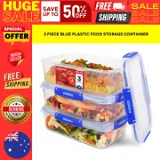 Sistema KLIP IT PLUS Leak-Proof Food Storage Containers 2.2 L 3pack Airtight NEW