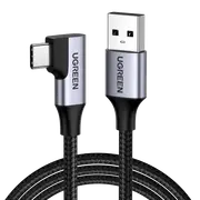 UGREEN 20289 Angled USB-C 3.0 Fast Charge Cable 0.5M