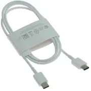 Samsung Galaxy USB-C to USB-C Charging + Data Cable - White (All USB-C Phones)