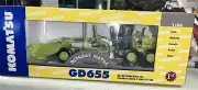 First Gear Komatsu GD655 Motorgrader Snow Equipment Airport 1/50 NIB 50-3083