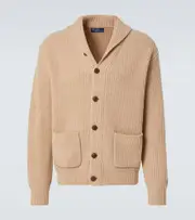 [Polo Ralph Lauren] Polo Ralph Lauren Wool and cashmere cardigan AU 87 beige