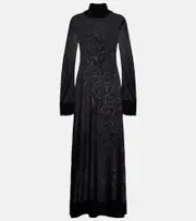 [Toteme] Toteme Knitted maxi dress AU 6 black