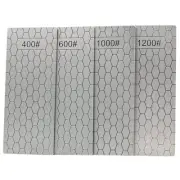 4 Pcs Diamond Sharpening Stone Set Lapping Plate Knife Sharpening Stone