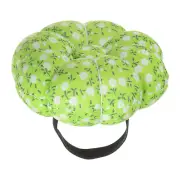 Wrist Pin Cushion Pumpkin Needle Sewing Pincushion with Elastic Wrist Belt Green