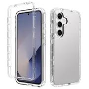 MCC For Samsung Galaxy A35 5G 2-in-1 Shockproof Clear Case Bumper Cover A356