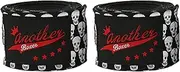 Muay Thai Hand Wraps - 9.84ft Unique Skull Boxing Wrap - 2PCS Protective Gear Elastic Bandages for Muay Thai MMA & Boxing, Sports Training Competition